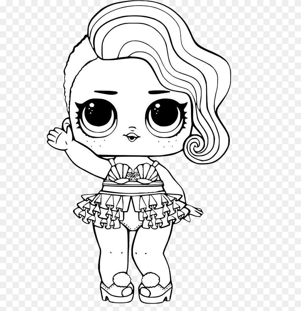 Lol Dolls, Art, Baby, Drawing, Person Free Png Download