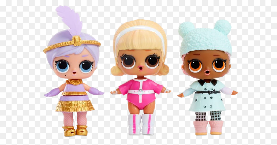 Lol Dolls, Doll, Toy, Baby, Person Png Image