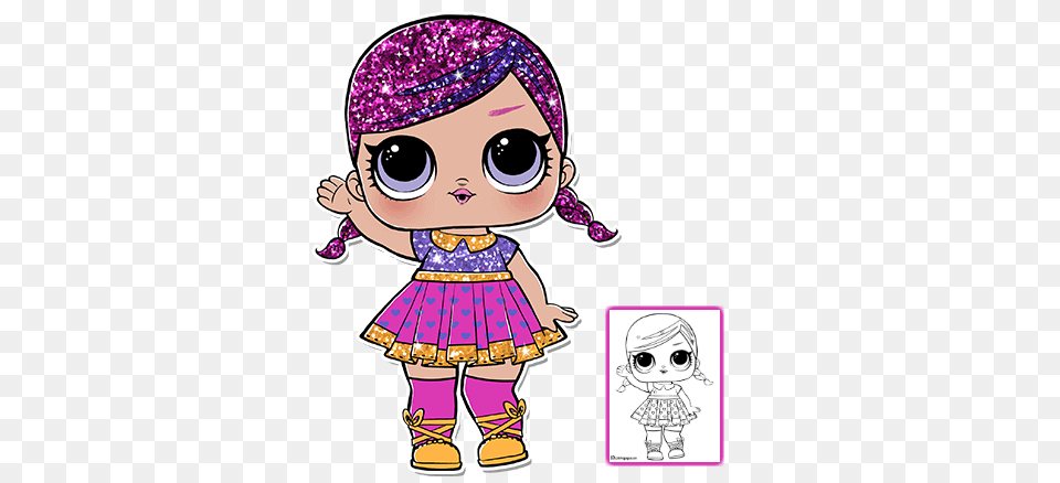 Lol Dolls, Publication, Baby, Book, Person Free Transparent Png