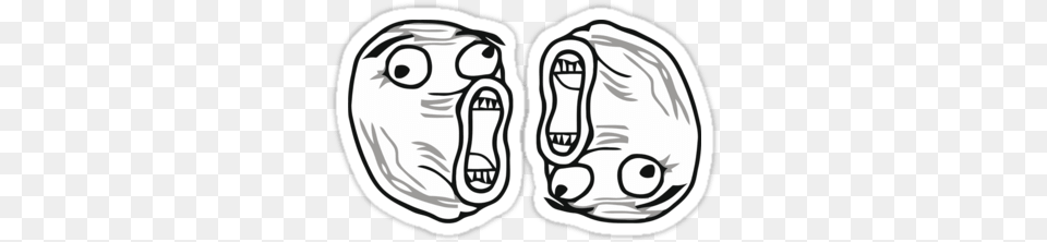 Lol Guy 2 Sticker Lol Face, Head, Person, Baby, Art Png
