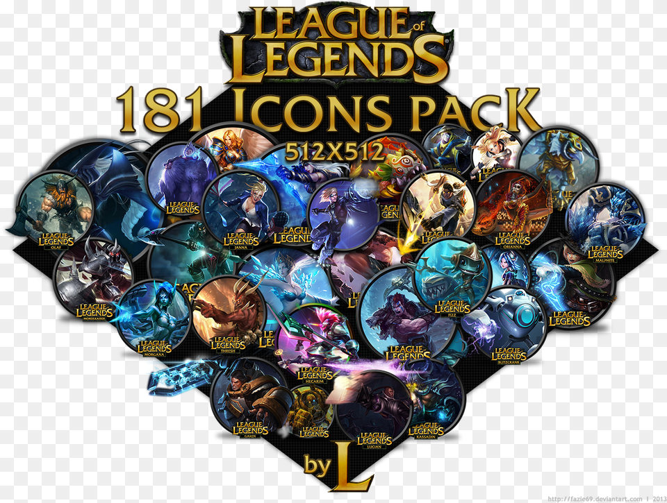 Lol Icons League Of Legends, Sphere, Art, Graphics, Advertisement Free Png Download