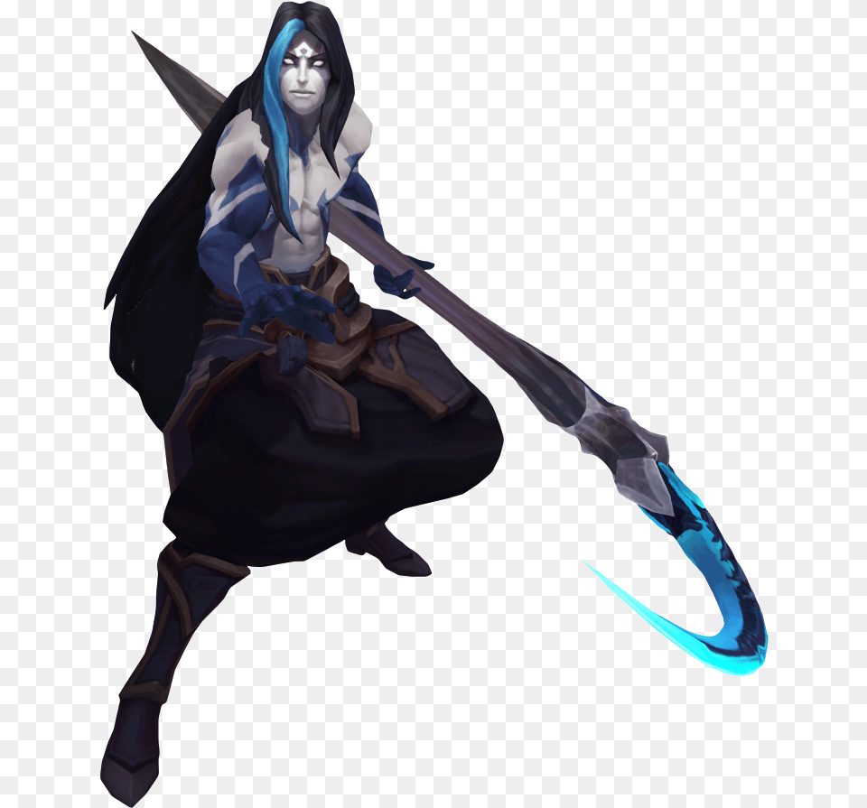 Lol Kayn, Sword, Weapon, Adult, Face Free Transparent Png