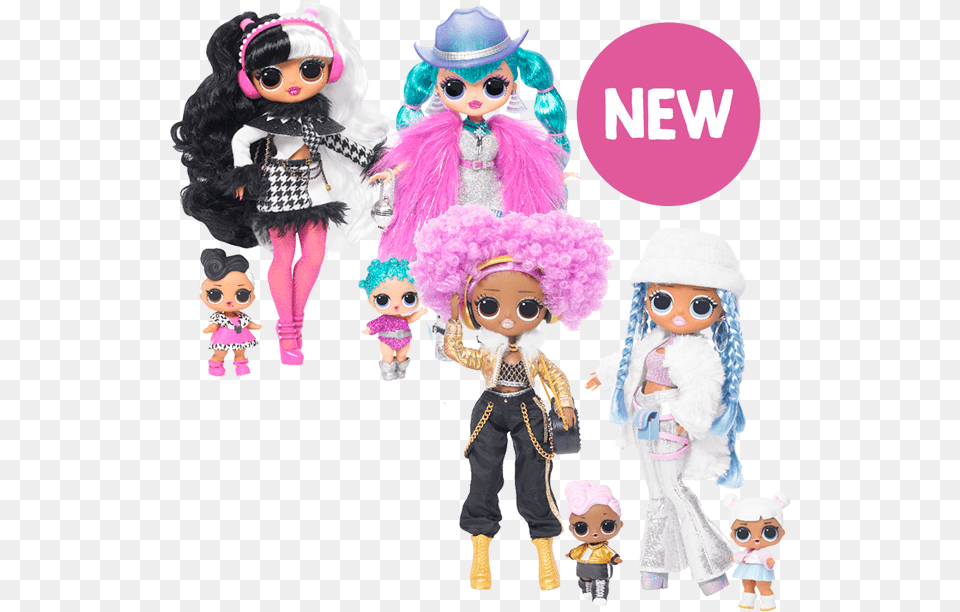 Lol Omg Winter Disco, Doll, Toy, Baby, Person Png Image