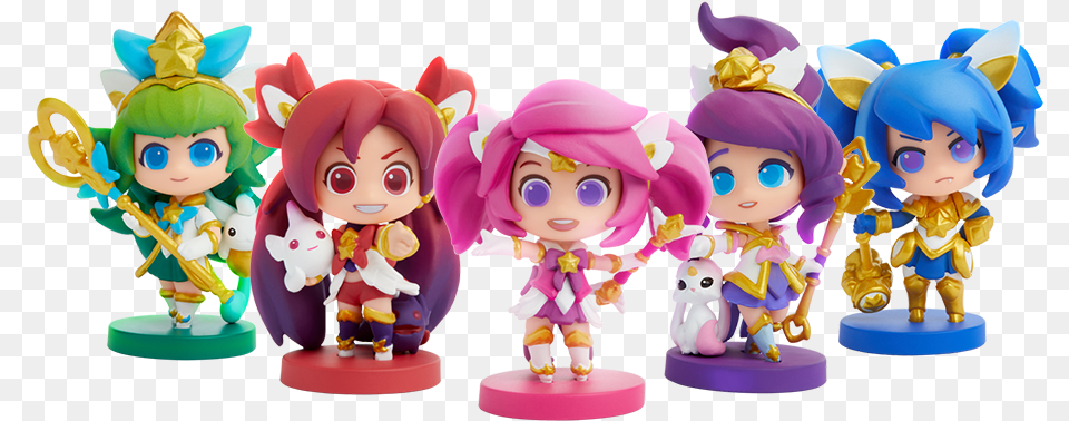 Lol Star Guardian Team, Figurine, Doll, Toy, Baby Free Png Download