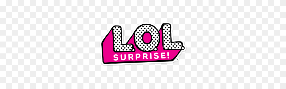 Lol Surprise Doll Logo Edible Wafer Paper Cake Topper X, Sticker, Device, Grass, Lawn Free Transparent Png