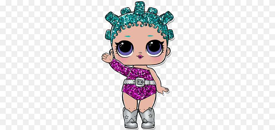 Lol Surprise Dolls Lol Surprise Cosmic Queen, Baby, Person, Book, Comics Free Png