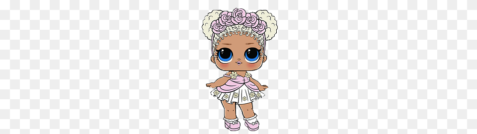 Lol Surprise Flower Child, Baby, Person, Doll, Toy Png
