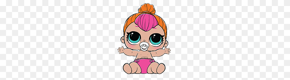 Lol Surprise Lil Neon Qt, Baby, Person, Clothing, Face Free Png