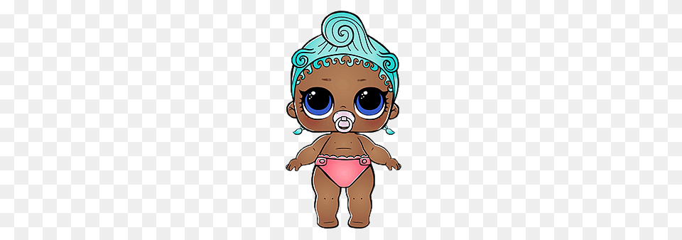 Lol Surprise Lil Precious, Clothing, Swimwear, Baby, Person Free Png Download