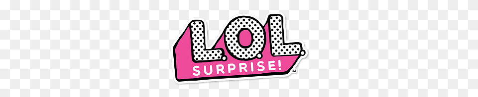Lol Surprise Logo, Sticker, Text Free Transparent Png