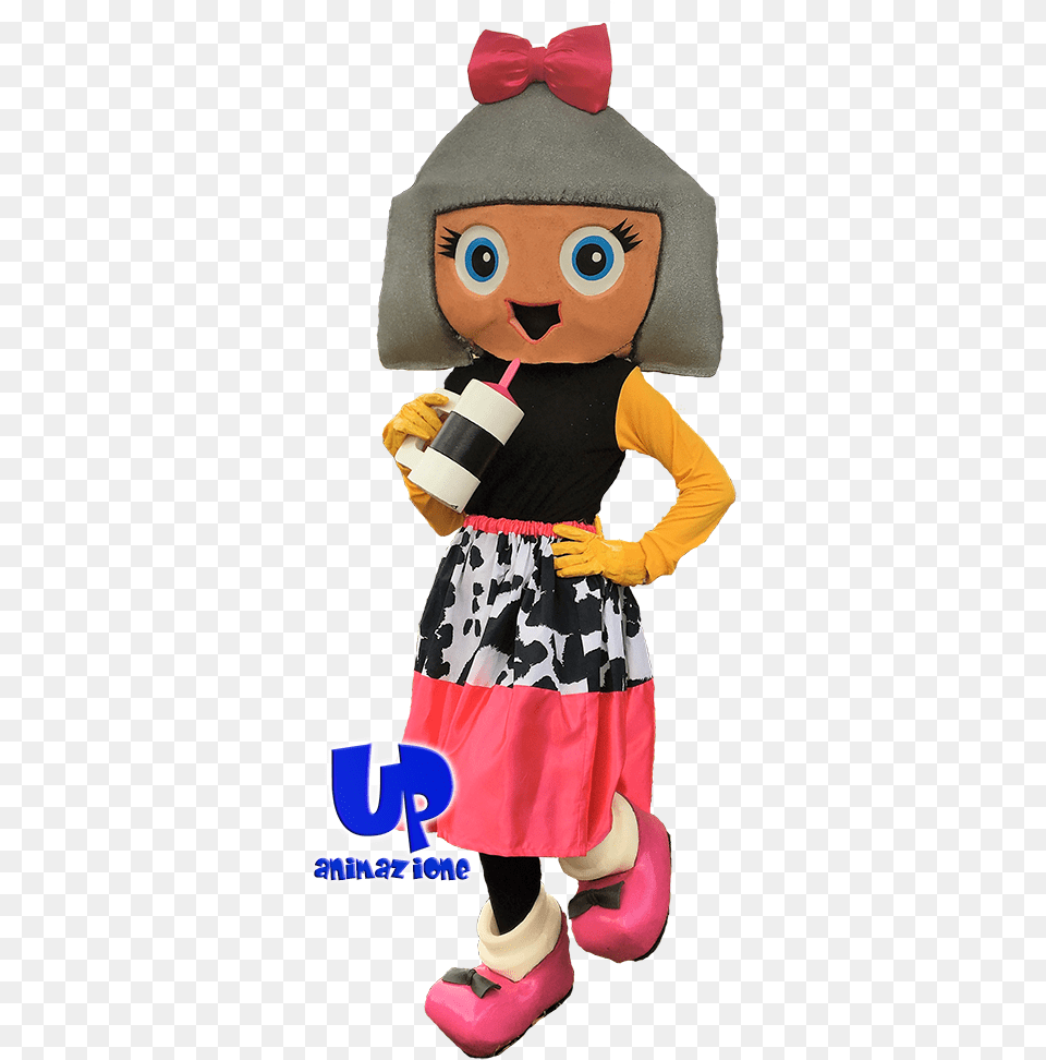 Lol Surprise Mascotte Up Animazione Png2 Mascot, Person, Clothing, Glove, Footwear Free Png Download