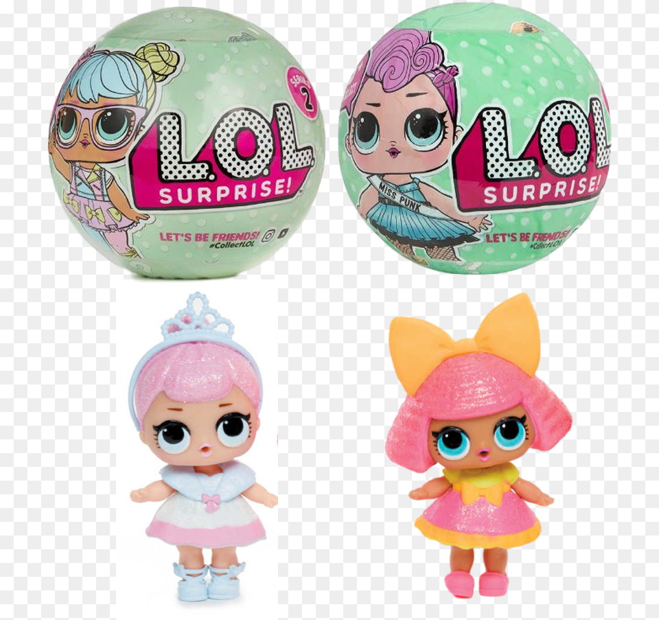 Lol Surprise Tots Series Lol Surprise Dolls Series 2 Wave, Doll, Toy, Clothing, Hat Png