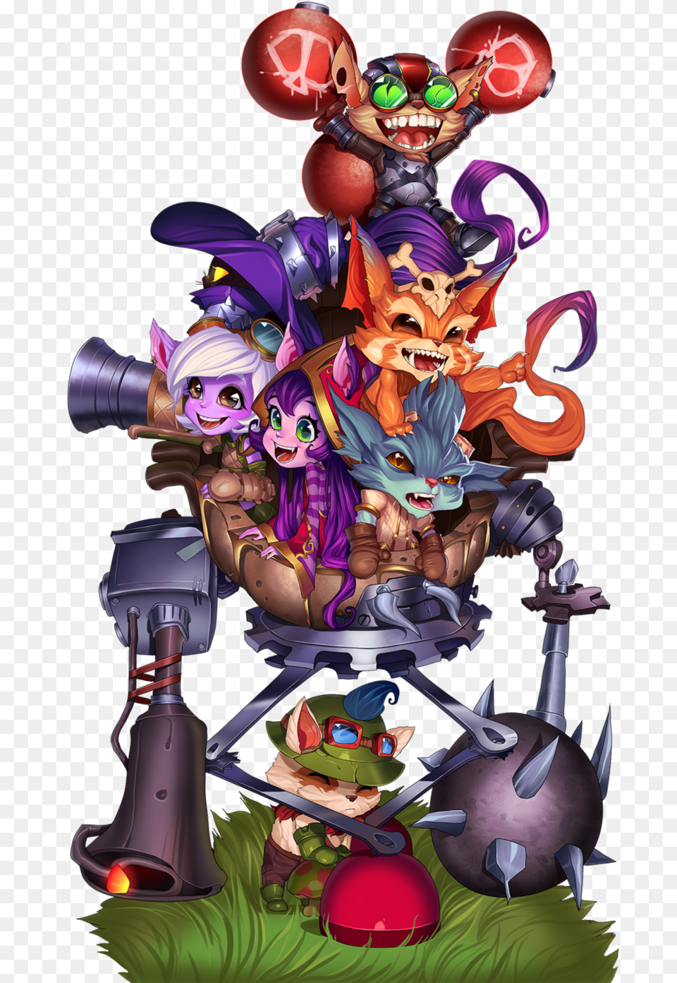 Lol Wattpad Yordles, Book, Comics, Publication, Face Free Transparent Png