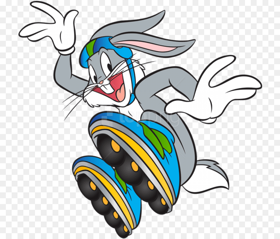Lola Bunny Clipart At Getdrawings Bugs Bunny Roller Skates, Publication, Book, Comics, Cartoon Png