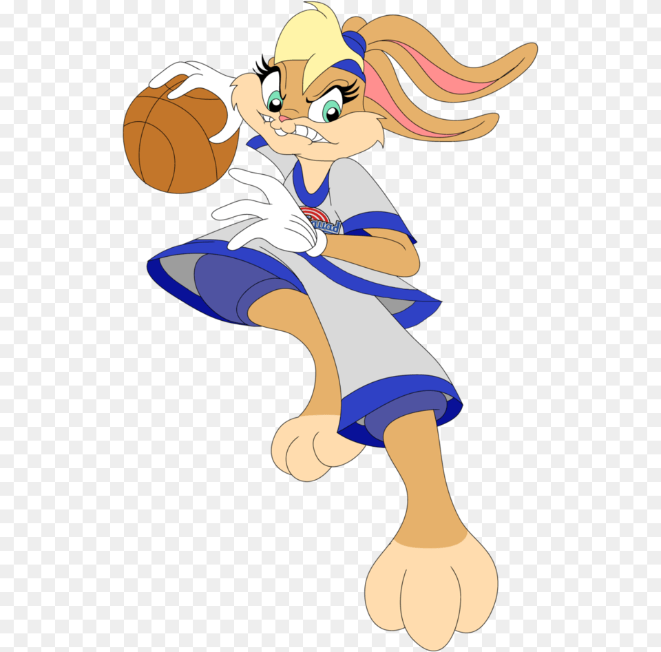 Lola Bunny For Space Jam 2 My Version By Space Jam Lola Bunny, Cartoon, Baby, Person, Face Free Transparent Png