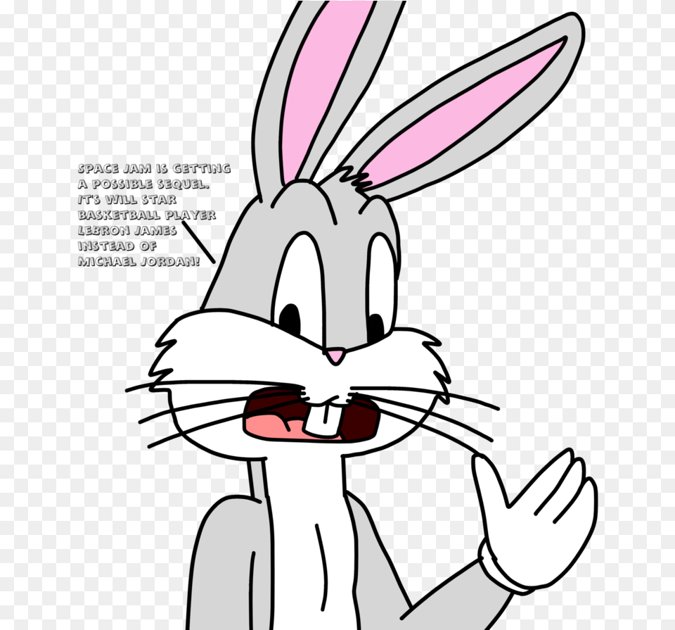 Lola Bunny Jpg Black And White Library Bunny Talks Space Jam Bugs Bunny, Cartoon, Animal, Fish, Sea Life Free Transparent Png