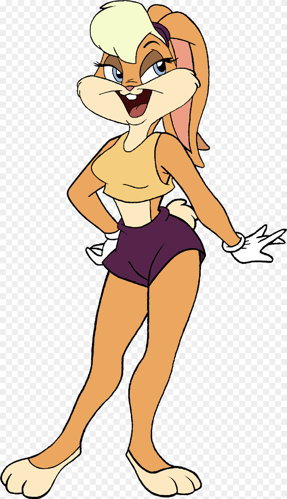 Lola Bunny Space Jam Fan Art Fanpop Lola Bunny, Adult, Publication, Person, Female Free Transparent Png