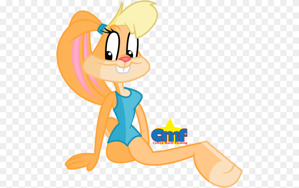 Lola In Swimming Attire By Tiny Toons Fan By Bigmac1212 Looney Tunes Lola Swimsuit, Baby, Person, Cartoon, Clothing Free Png Download