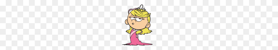 Lola Loud In Pink Dress, Cartoon, Baby, Person, Face Free Png