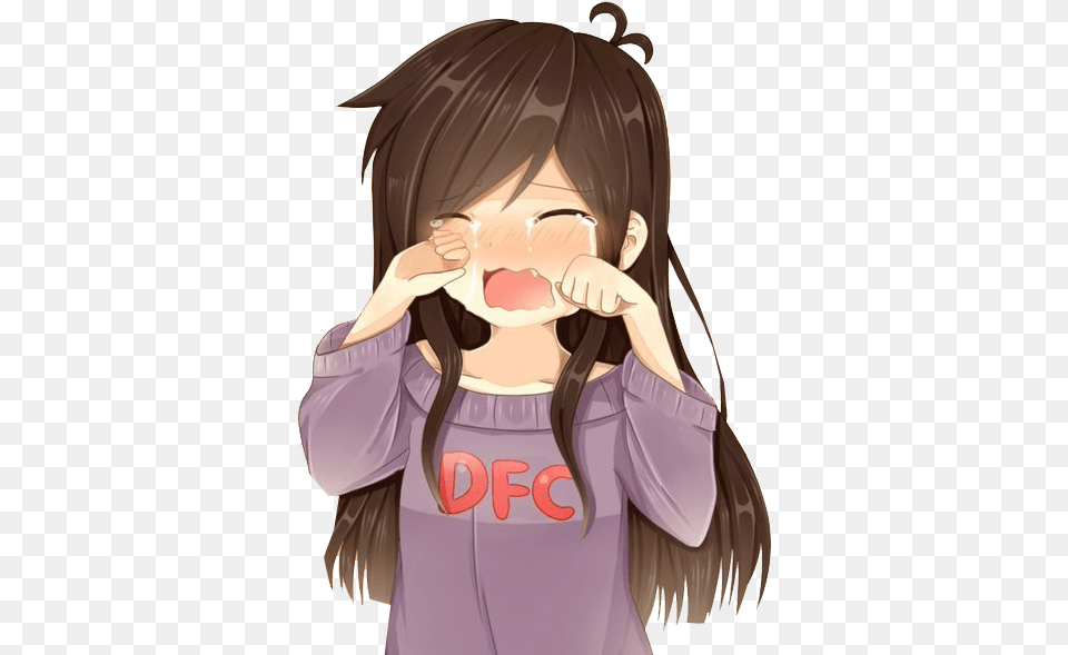 Loli Cry Anime, Book, Comics, Publication, Person Free Transparent Png
