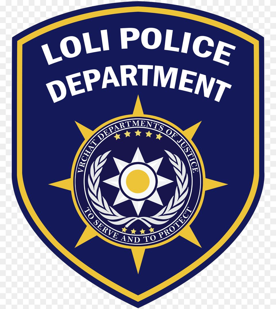 Loli Police Department, Badge, Logo, Symbol Png Image