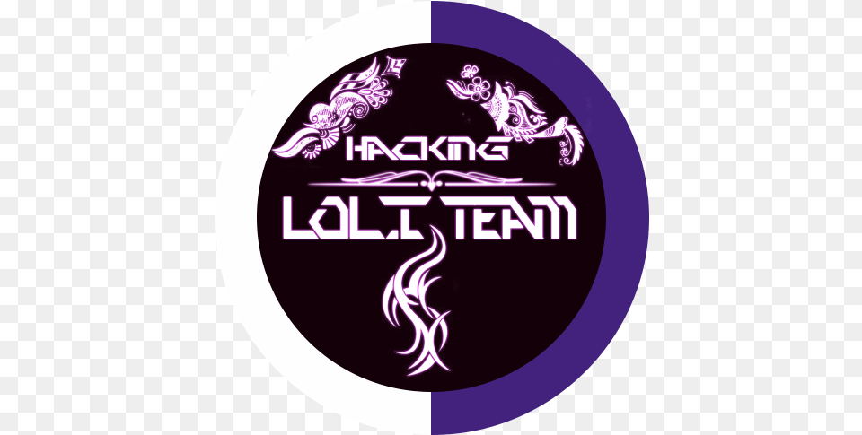 Loli Team Logo 2 Circle, Purple, Disk Free Png