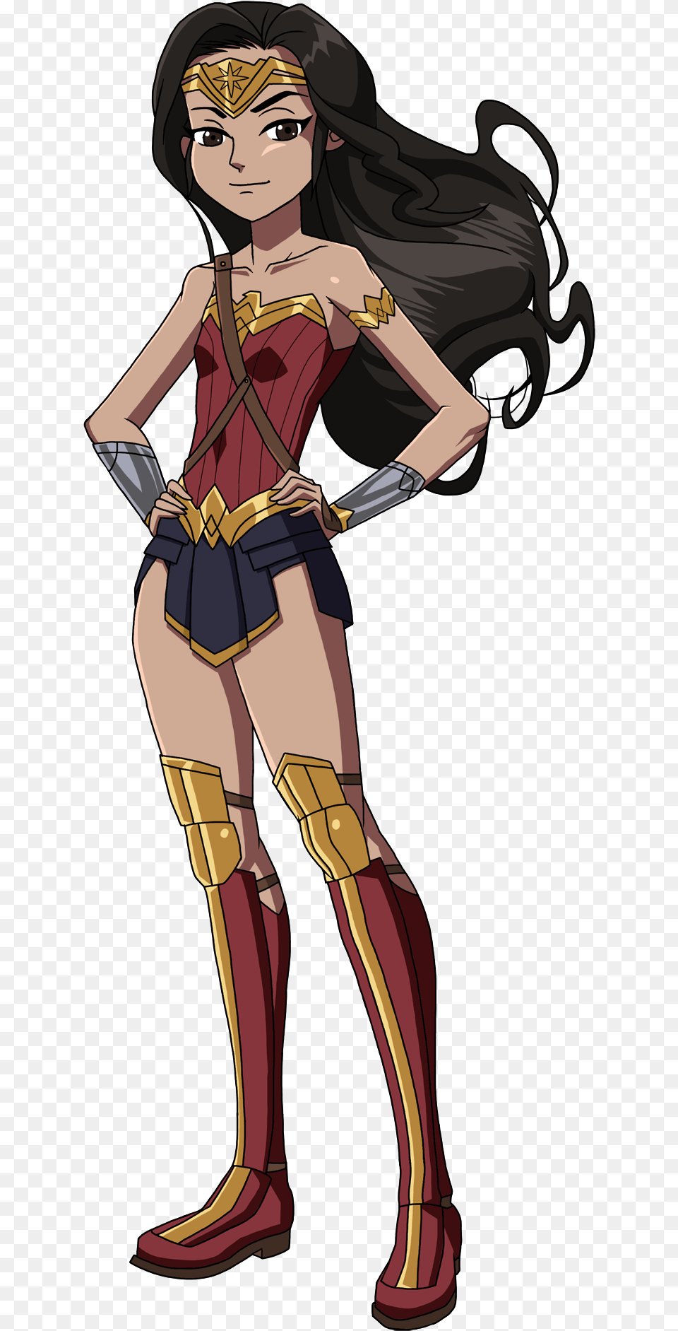 Loli Wonder Woman Loves Justice By Glee Chan Wonder Woman Wonder Woman Loli, Book, Comics, Publication, Adult Png Image