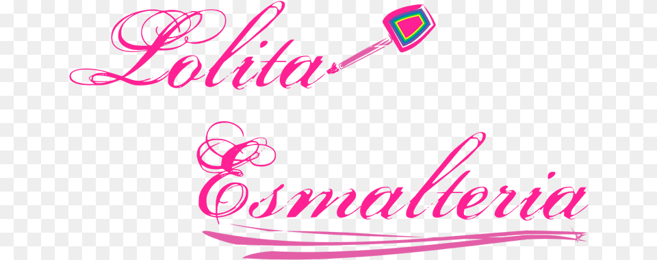 Lolita Esmalteria Blog Calligraphy, Text, Dynamite, Weapon Free Png Download