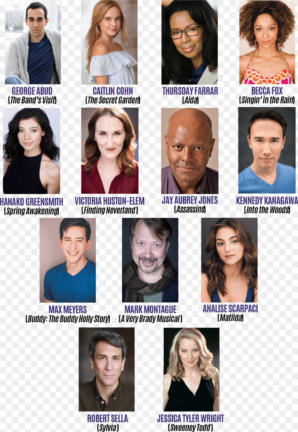 Lolita My Love Cast Headshots 2 Copy Free Png Download