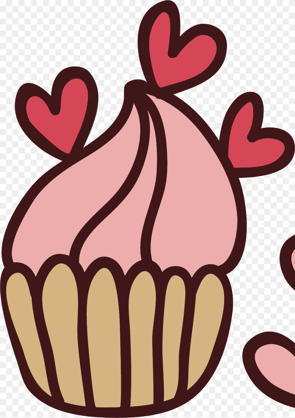 Lollipop, Cake, Cream, Cupcake, Dessert Png Image