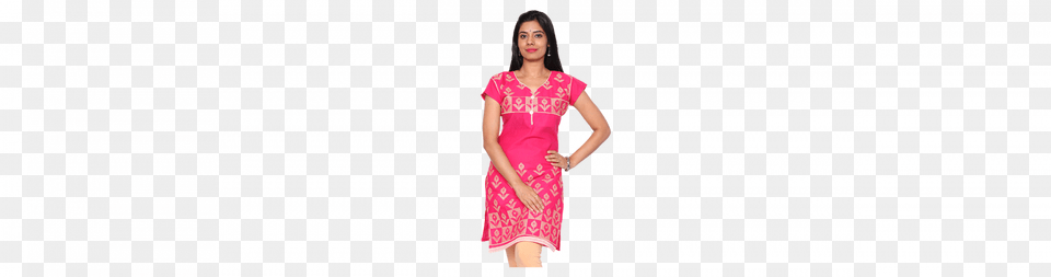 Lollipop 5 Readymade Cotton Kurtis With Assorted 2 Photo Shoot, Adult, Person, Female, Dress Png Image