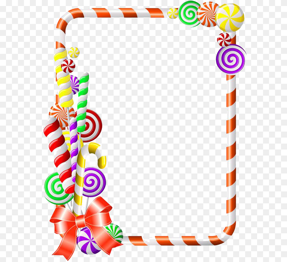 Lollipop Candy Cane Clip Art Candy Border, Food, Sweets Free Transparent Png