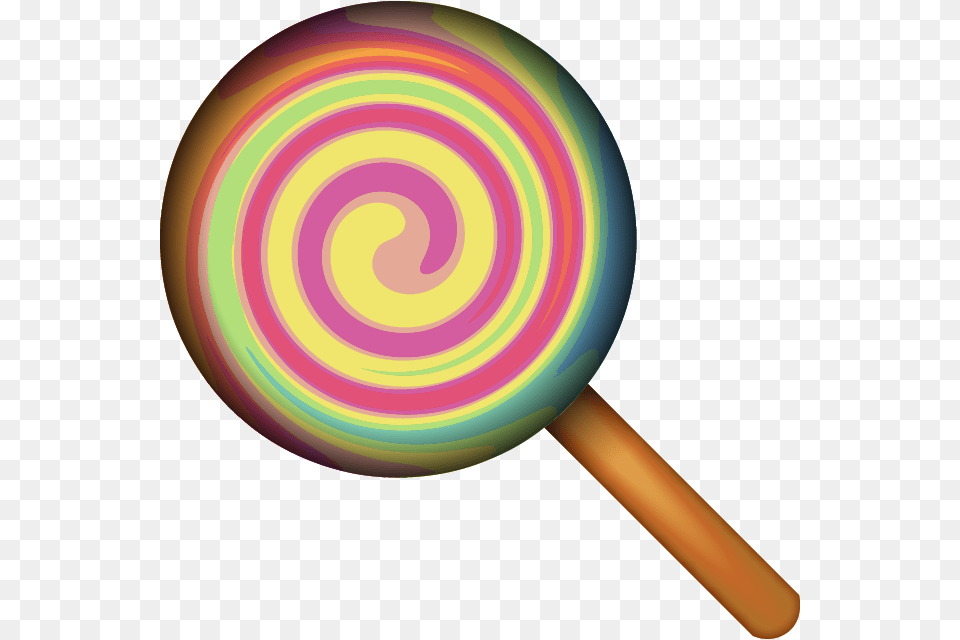 Lollipop Candy Emoji, Food, Sweets, Disk Free Png