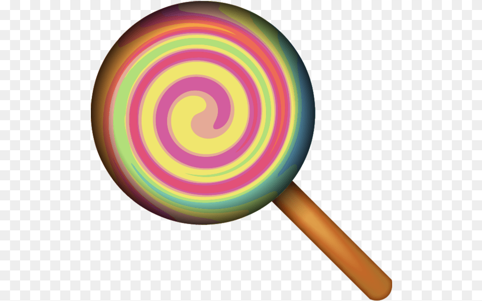 Lollipop Candy Emoji Lollipop Emoji, Food, Sweets, Disk Free Png