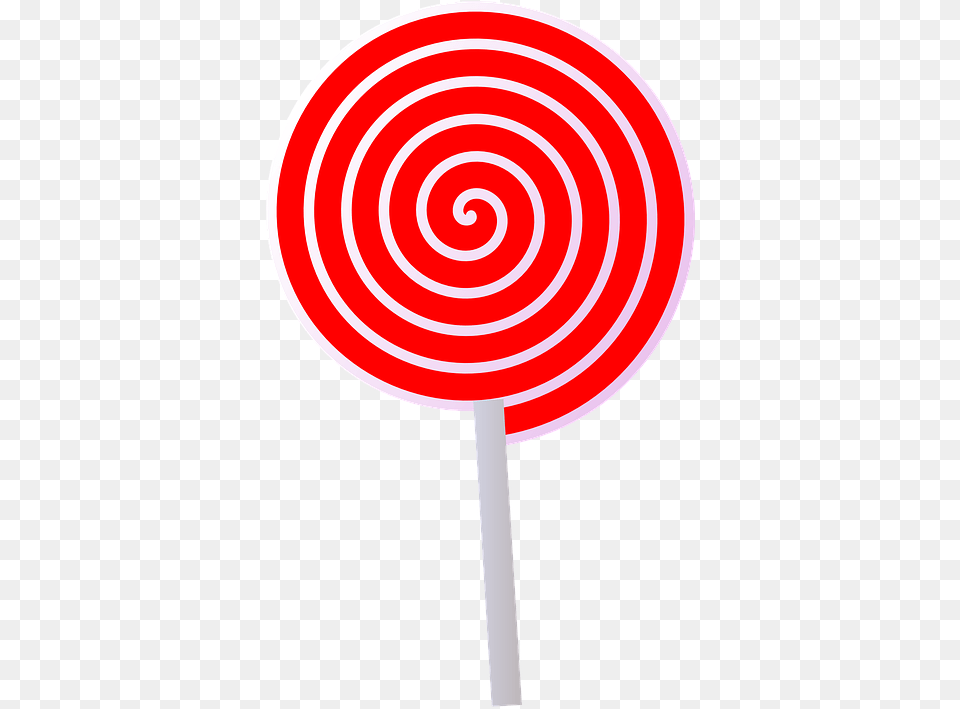Lollipop Candy Sweet Colorful Red Sugar Stick Lollipop Clipart, Food, Sweets Free Png