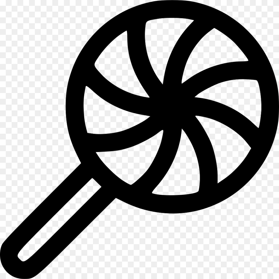 Lollypop Outline Of A Lollipop Png