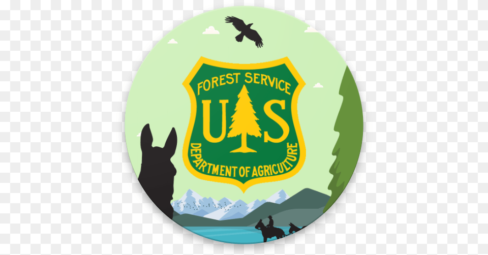 Lolo Us National Forest Apps On Google Play Servicio Forestal De Estados Unidos, Badge, Logo, Symbol, Animal Png