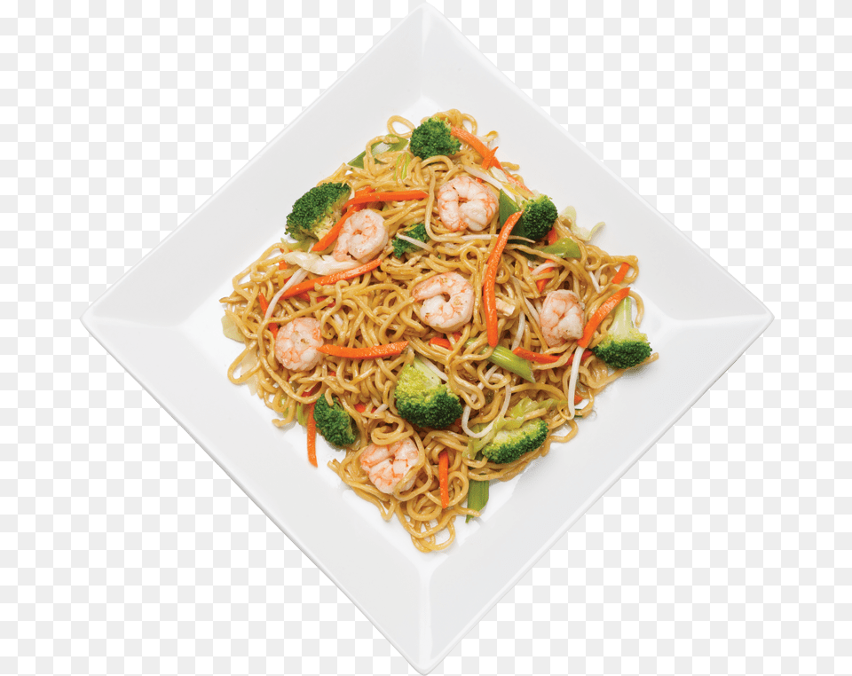 Lomein Shrimp 800 Lo Mein, Food, Noodle, Plate, Pasta Free Png Download