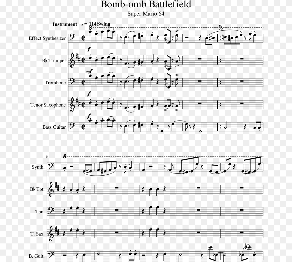 Lon Lon Ranch Violin Sheet Music, Gray Free Png Download