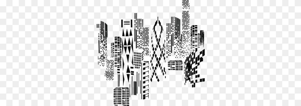 London City, Art, Urban, Drawing Png Image