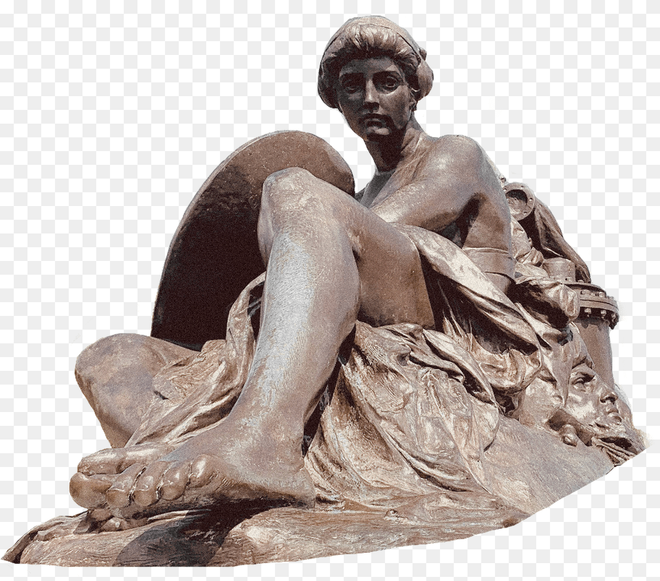London Aesthetic Statue Freetoedit Statue, Art, Adult, Person, Man Png Image