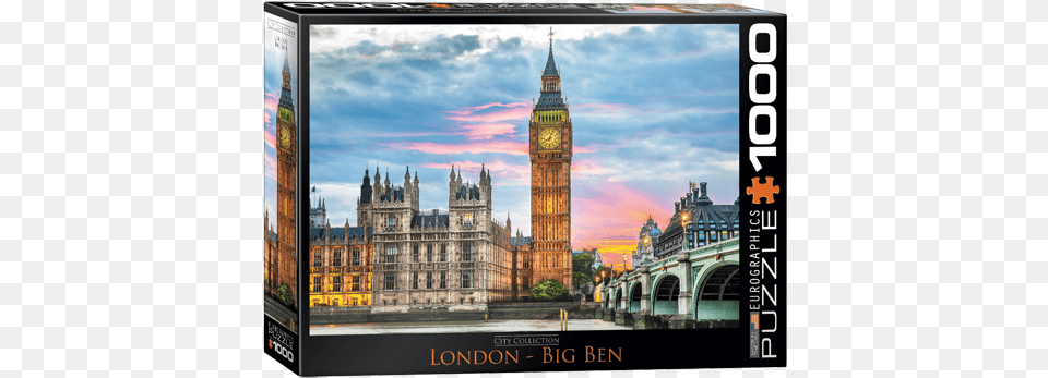 London Big Ben Famous Clocks Big Ben, Architecture, Building, Clock Tower, Tower Free Transparent Png