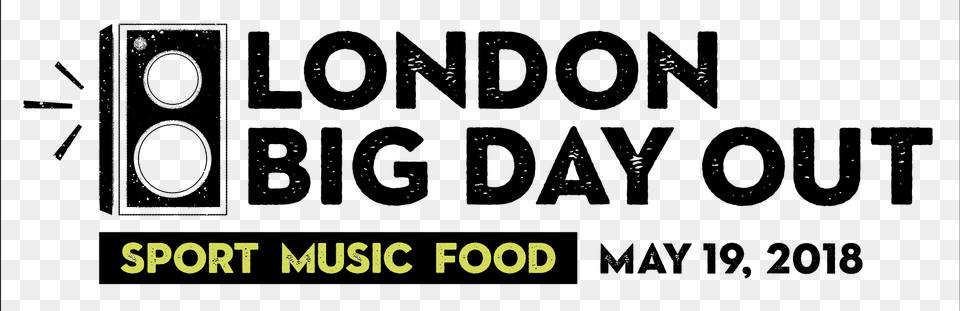 London Big Day Out, Text Free Png