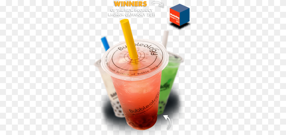 London Bubble Tea Bubbleology, Beverage, Alcohol, Cocktail, Bottle Free Transparent Png