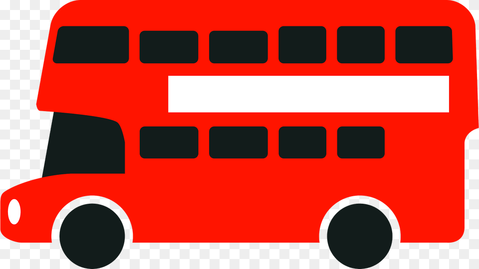 London Bus Clipart, Transportation, Vehicle, Double Decker Bus, Tour Bus Free Transparent Png