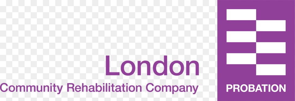 London Community Rehabilitation Company Logo Graphic Design, Purple, Text Free Transparent Png