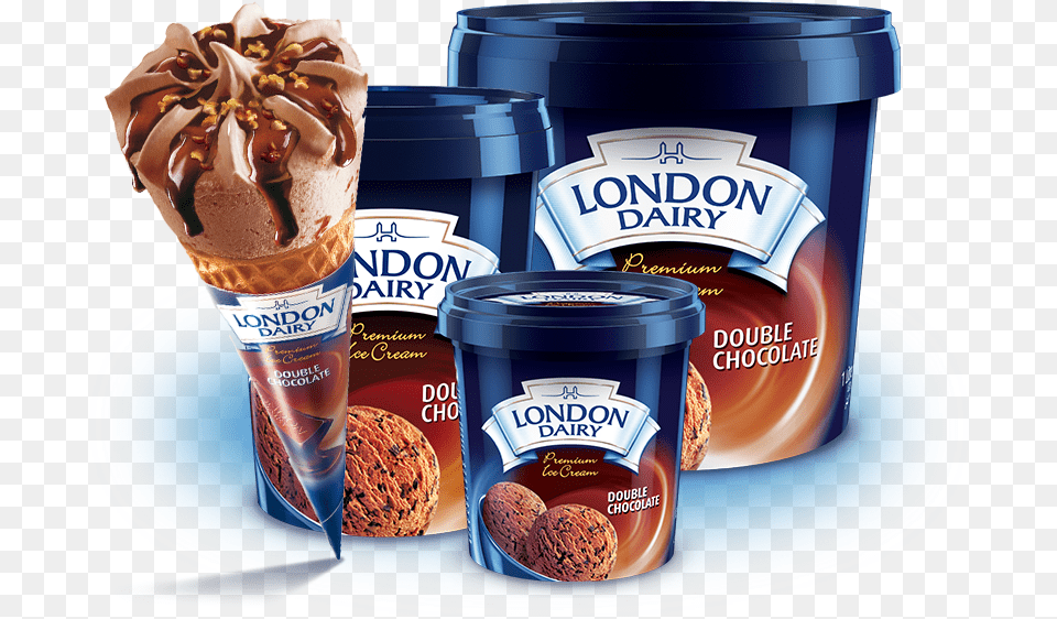 London Dairy Ice Cream Chocolate, Dessert, Food, Ice Cream, Cup Free Transparent Png