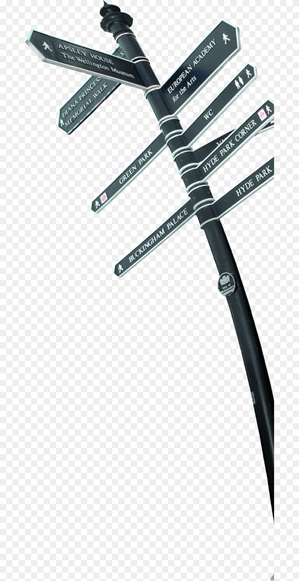 London Directions Image Sign Street London, Sword, Symbol, Weapon, Road Sign Free Transparent Png