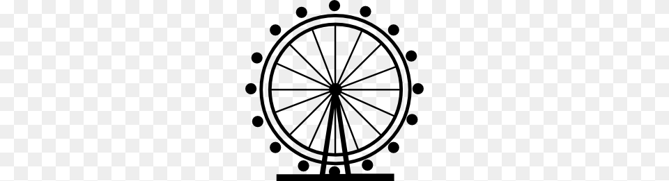 London Eye, Machine, Spoke, Wheel, Amusement Park Png