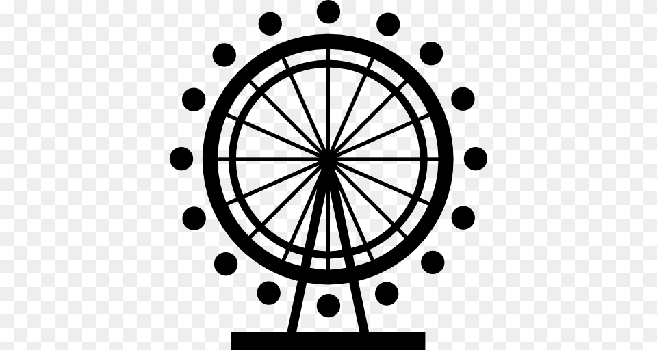 London Eye Clipart London Clipart Black And White, Machine, Wheel, Amusement Park, Ferris Wheel Png